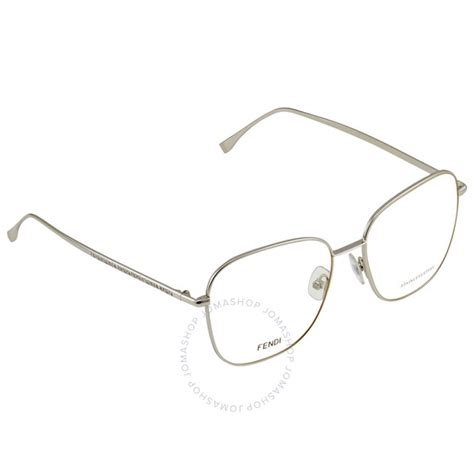 Fendi FF 0392 010 Eyeglasses in Silver 